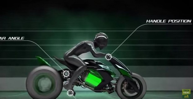 Kawasaki J Concept - elektrická motorka budoucnosti