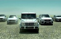 Česká modelka Petra Němcová v reklamě Mercedesu