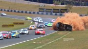 Brutální nehoda při závodech Porsche GT3 Cup v Brazílii