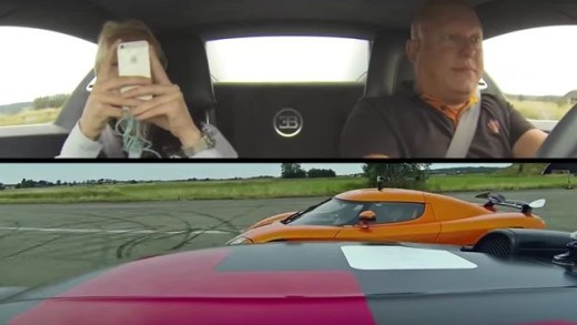 Christian von Koenigsegg usedl do Bugatti Veyron