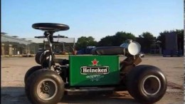 Pojízdná basa na pivo – Heineken 80 ccm